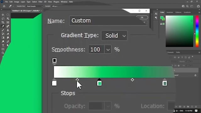 GRADIENTS || ADOBE PHOTOSHOP || PHOTOSHOP CLASS 19 смотреть онлайн