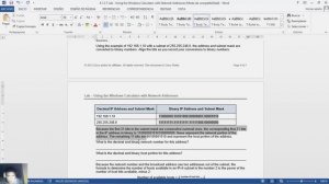 7.1.2.8 - 8.1.2.7 Lab - Using the Windows Calculator with Network Addresses