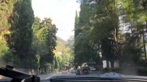 От КПП Псоу до города Сухум. Абхазия