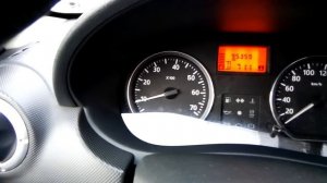 Renault Sandero Stepway - пуск двигателя после ночного простоя (Прогрев)