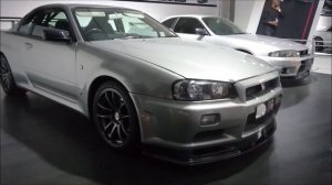 Nissan GTR stand - 2017 GTR, R34, R33, R32 & Hakosuka GTR - SA Festival of Motoring