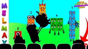 Minions are watching Funny Numberblocks intros