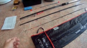 Фидер kaida neoXoen + катушка caiman feeder way 6000 | мой первый фидерный комплект