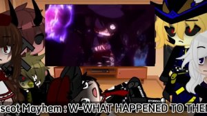 Dark Deception react to Afton Family Memes||Dark Deception x FNAF||Reaction ✨⭐??