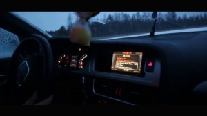 Ice drive ?/Катаемся по льду на озере, зима - Audi A4 B8, 3.0tdi quattro/Audi A4 B6,2.5tdi quatrro