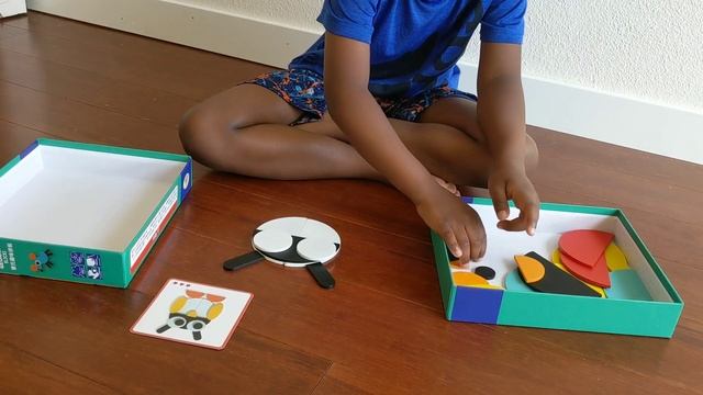 Creative Animal Geo Blocks Wooden Pattern Blocks Puzzles - Kindergarten Kids смотреть онлайн