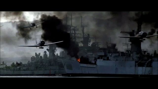 Камикадзе нападают на пёрлхарбор (отрывок из д/ф "ублюдки")