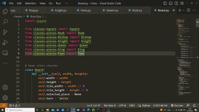 How to make CHESS GAME in Python using Pygame (full code provided) смотреть онлайн