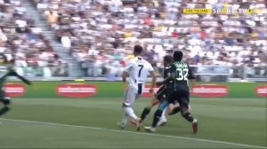 ДЕБЮТНЫЙ ГОЛ КРИШТИАНУ РОНАЛДУ В ВОРОТА " САССУОЛО "  / DEBUT GOAL CRISTIANO RONALDO  TO JUVENTUS