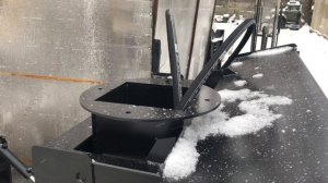 Шнекороторный снегоочиститель на МТЗ-82