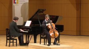 Jonathan Roozeman | Boccherini | Cello Sonata in A Major, G.4 | 2013 Gaspar Cassado Cello Comp