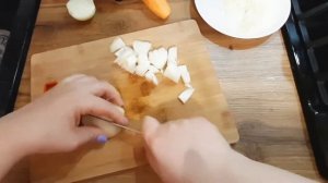 Лёгкий ужин без заморочек. Куриное филе с овощами в мультиварке.