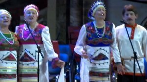 Русская народная песня «Вишня белоснежная цветёт» — народный фольклорный ансамбль «Молодушки»