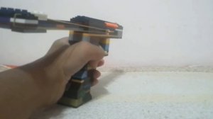 Пистолет стреляет из лего легко сделать пистолет 2 ризинки