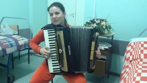 Анна Бутова - Буги Вуги, соло на аккордеоне