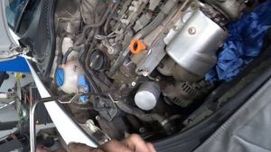 CAXA 1,4 TFSI, TSI замена уплотнительных колец трубок охлаждения турбины .