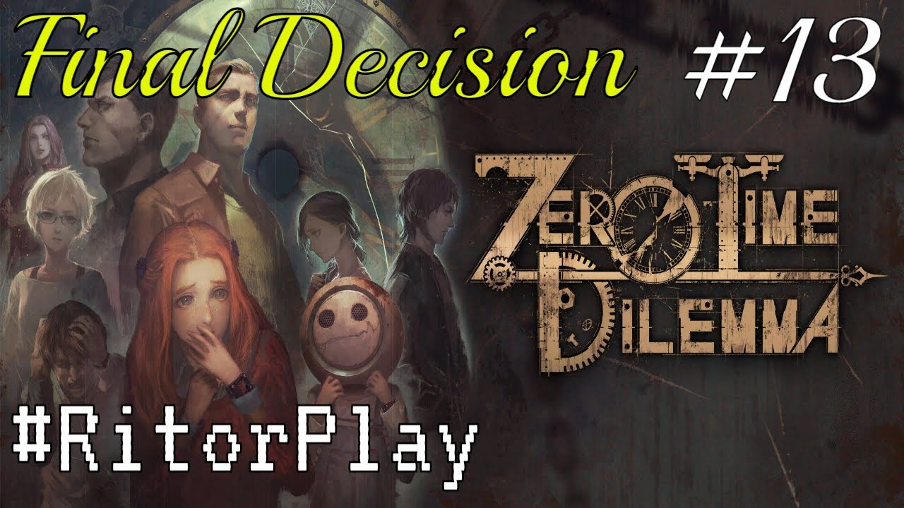 Zero Escape Zero Time Dilemma #13 Final Decision #RitorPlay