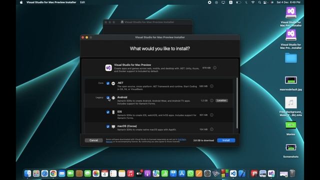 Tutorial to download Visual studio 2022Microsoft in Macbook AIRM1M1PROM1PROMAX Visual Studio
