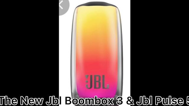 Official Product - Jbl Boombox 3 & Jbl Pulse 5 (NEW)