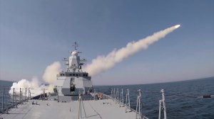 Учебно-боевые пуски противокорабельных ракет «Уран» корветом «Стойкий»