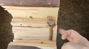 сборка сруба на глухари