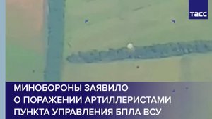 Артиллеристы РФ уничтожили украинский пункт управления БПЛА
