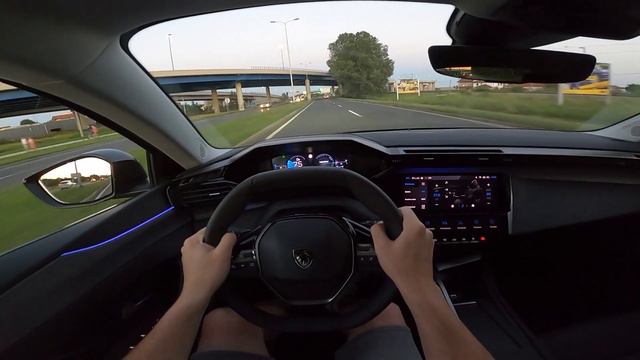 2022 Peugeot 308 SW [1.6 PHEV, 180 HP] POV Test ride #20 CARiNIK смотреть онлайн