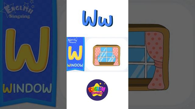 W Phonics - Letter W - Alphabet song