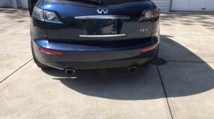 Infiniti FX45 Vs FX35 Exhaust Start Ups
