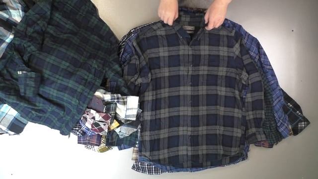 лот 2672 Мужские рубашки фланель (10 кг, 28 шт, 8900 руб, 317 руб/шт) смотреть онлайн
