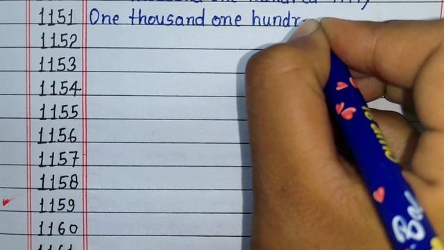 Numbers name 1101 to 1200 // Numbers in words 1101 to 1200 in English // 1101 to 1200 Number names смотреть онлайн