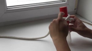 Завязывание узла "Констриктор" на непрерывной веревке