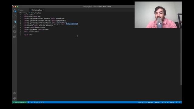 Data Engineering Portfolio Project Part (2/5) -  Setting Up Airflow Tasks To Connect Postgres And S