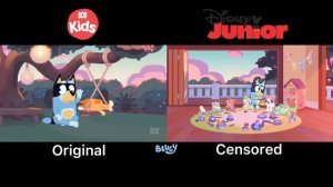 Bluey US Censorship Comparison