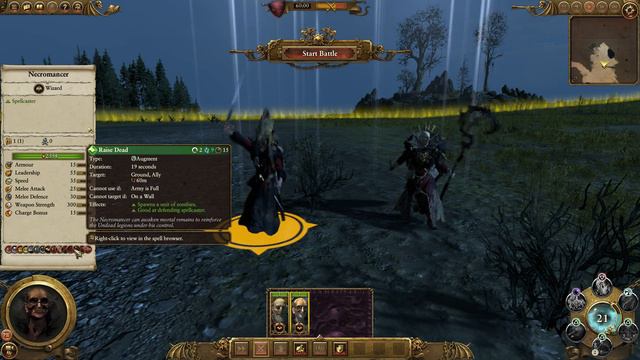 Total War: Warhammer Unit Guide - Vampire Counts Necromancer and Lord смотреть онлайн