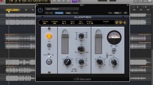 Audified - U78 Saturator. Теплый ламповый звук на каждый день.