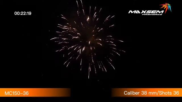 Фейерверк MC150-36 BOOMBASTIC Maxsem смотреть онлайн
