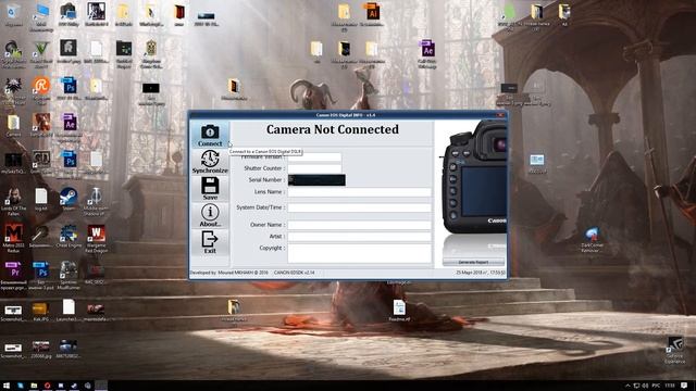 Как узнать пробег фотоаппарата Как узнать серийный номер камеры Canon смотреть онлайн