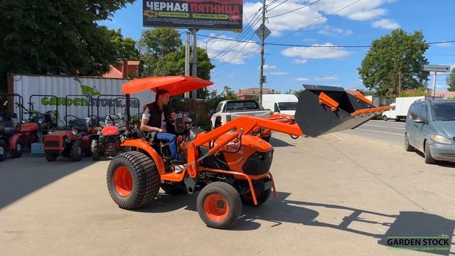 НОВЫЙ ТРАКТОР!!!  Для работы с фронтальным погрузчиком ZimAni KUBOTA B2741