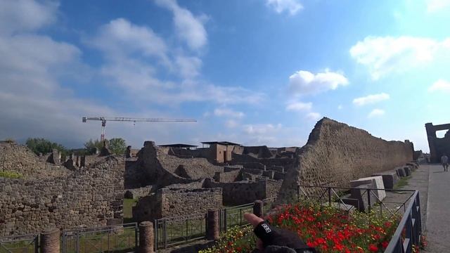 Большое велопутешествие по Италии. Помпеи.  часть 10. НА ДВУХ КОЛЕСАХ,