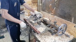 Изготовление лопасти деревянной ложки.