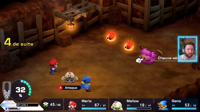 SUPER MARIO RPG sur SWITCH #03 ? L'ETOILE JAUNE смотреть онлайн