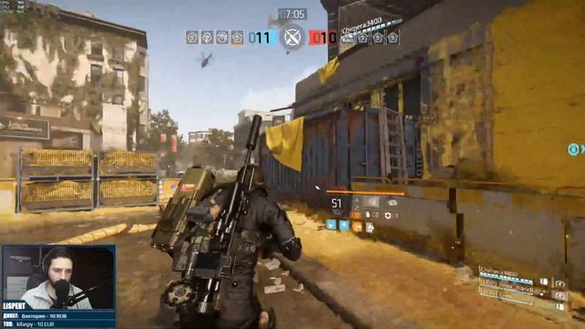 Division 2 стрим:  Темная зона / Конфликт