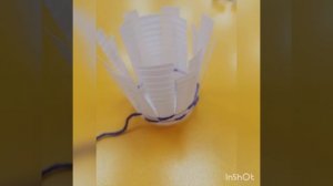 Мастер-класс «Корзинка из пластикового стаканчика».mp4