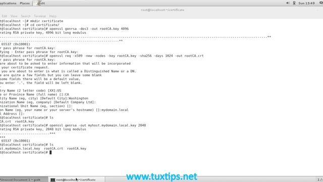 How to create Self signed Certificate with Self signed RootCA смотреть онлайн