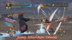 NUNSR. :Jump Shuriken Cancel (T-AkatsukiTv Trick)