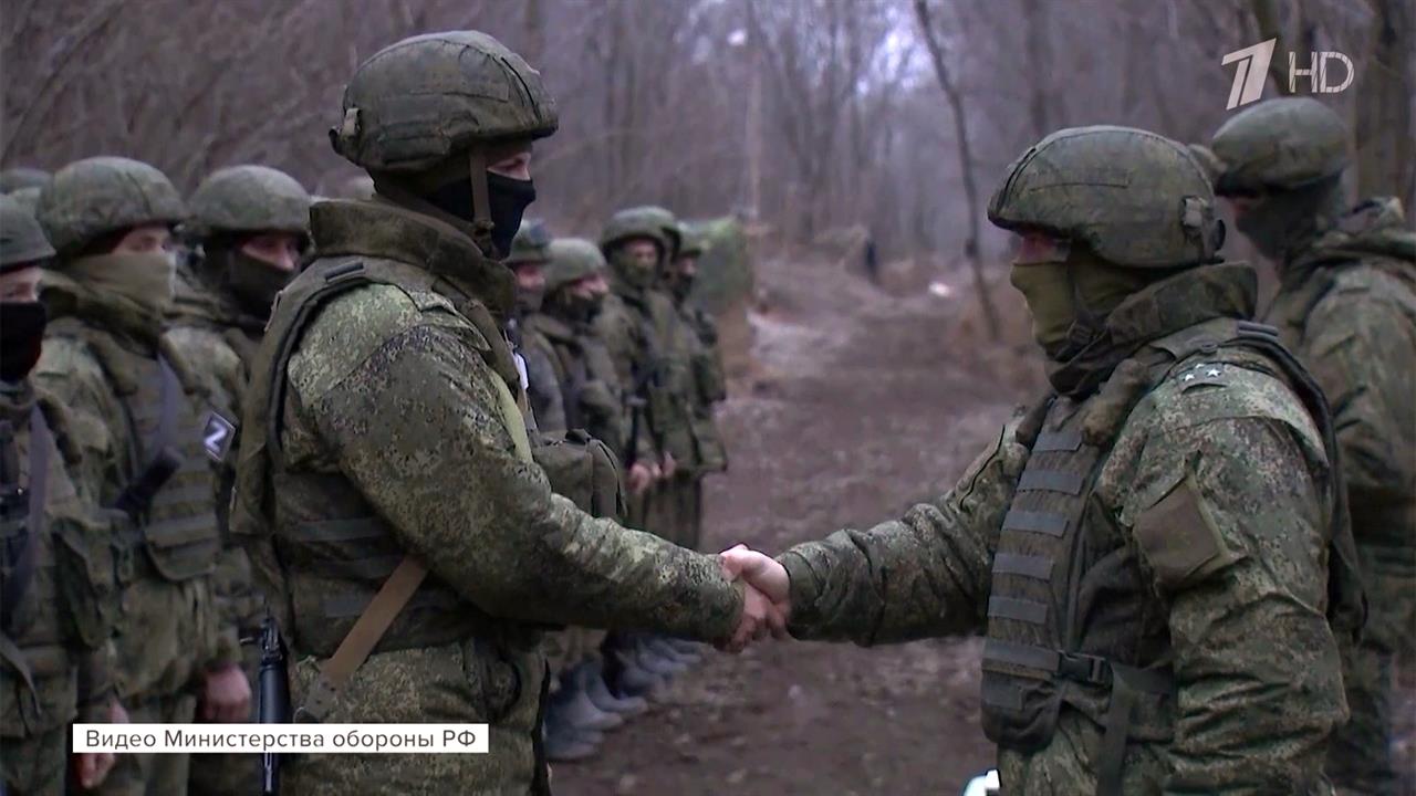За отличное выполнение задач отмечены бойцы российских инженерных войск