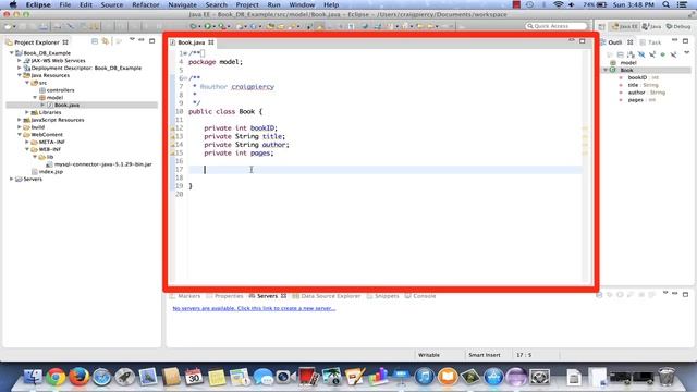 Adding the Book Class to the Book Database Example смотреть онлайн