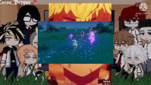 Genshin Impact react to : Yea Miko Abyss ! || f!mc [Lumine] || Genshin Impact || #genshinimpact