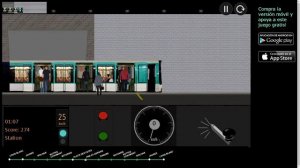 Paris Metro Simulator - Line 7bis(Louis Blanc - Louis Blanc) MF-88